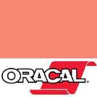 24" Coral Oracal 651 Permanent Vinyl By The Foot