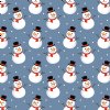 12" Snowman Pattern Vinyl By The Foot